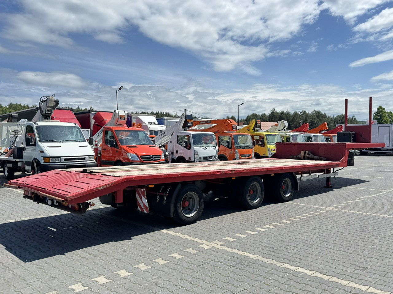 Blumhardt Niskopodwozie SAL 40.24 3-Osie BPW Tylna Skrętna - Tieflader Auflieger: das Bild 3 Blumhardt Niskopodwozie SAL 40.24 3-Osie BPW Tylna Skrętna - Tieflader Auflieger: das Bild 3