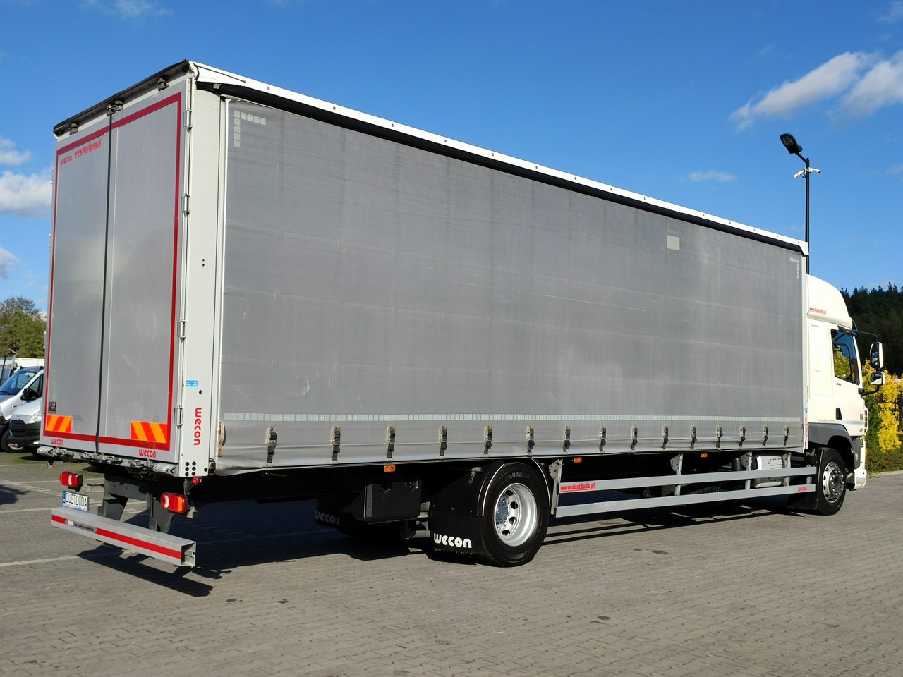 Plane LKW DAF CF 290 E6 Firana Tył Drzwi Dach Podnoszony / Zsuwany Długi 9.30m: das Bild 18