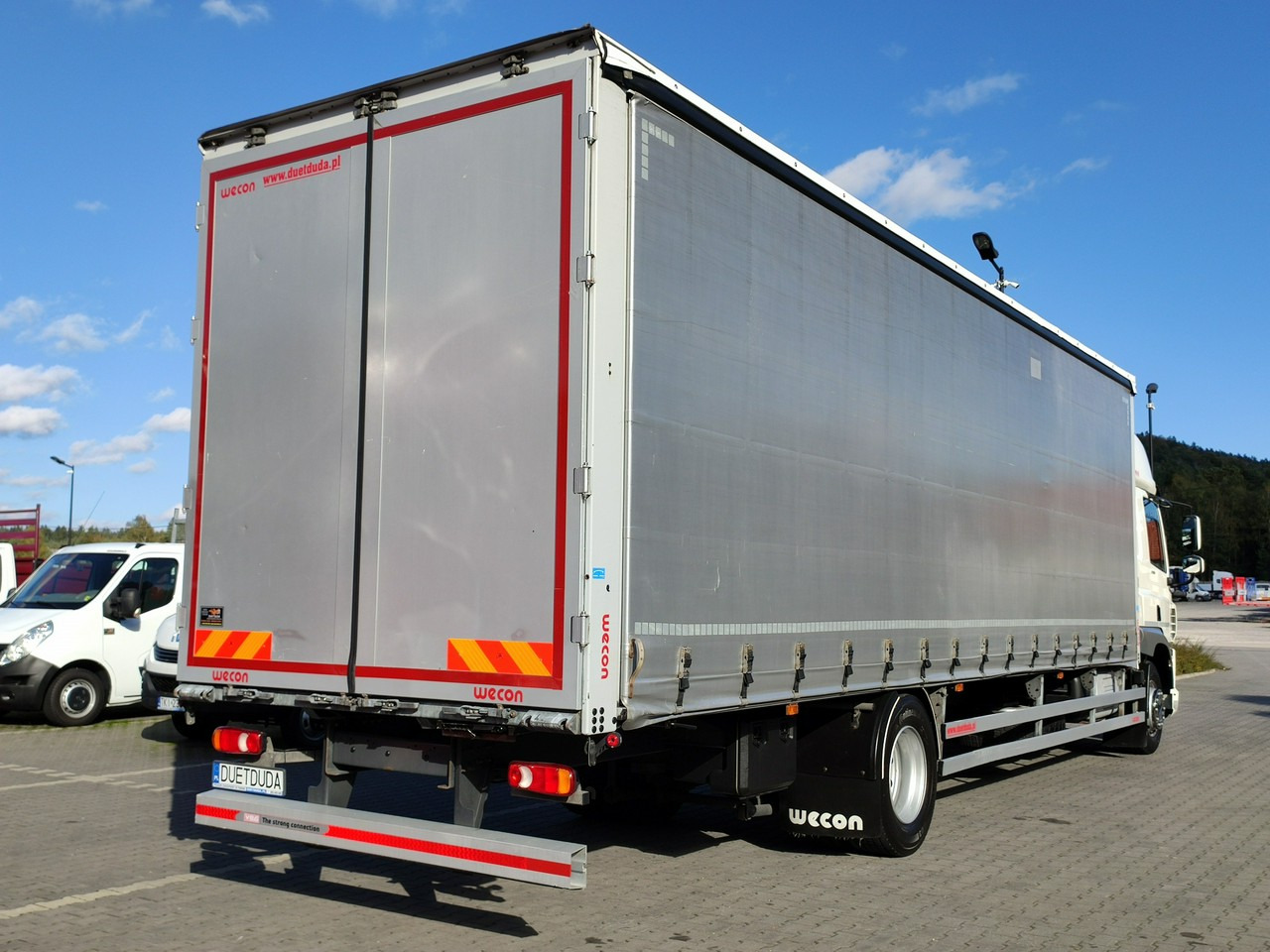 Plane LKW DAF CF 290 E6 Firana Tył Drzwi Dach Podnoszony / Zsuwany Długi 9.30m: das Bild 20