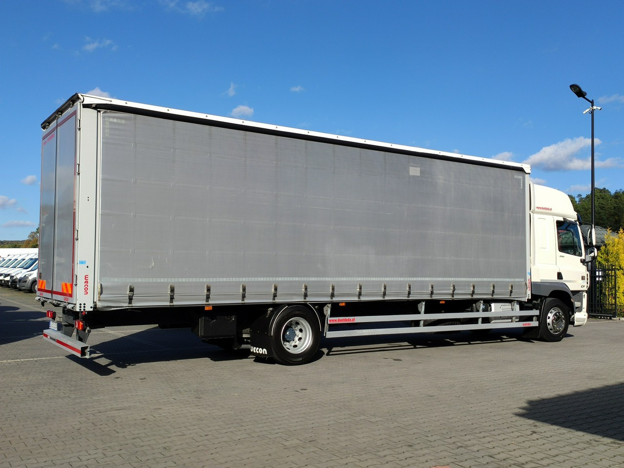 Plane LKW DAF CF 290 E6 Firana Tył Drzwi Dach Podnoszony / Zsuwany Długi 9.30m: das Bild 16