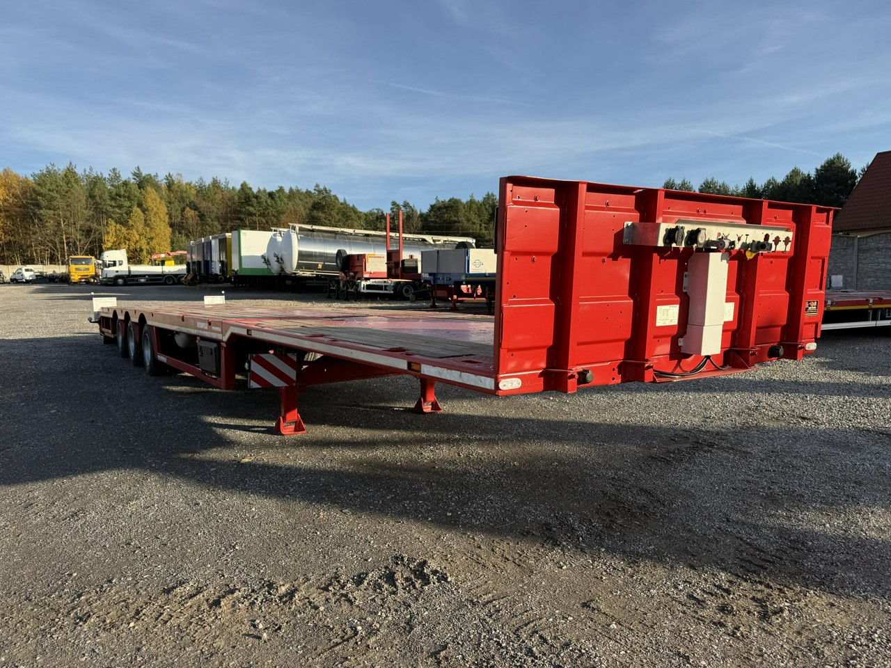 Faymonville Niskopodłogowa Telemega Rozciągana 7m 3-Osiowa Oś skrętna - Tieflader Auflieger: das Bild 4 Faymonville Niskopodłogowa Telemega Rozciągana 7m 3-Osiowa Oś skrętna - Tieflader Auflieger: das Bild 4