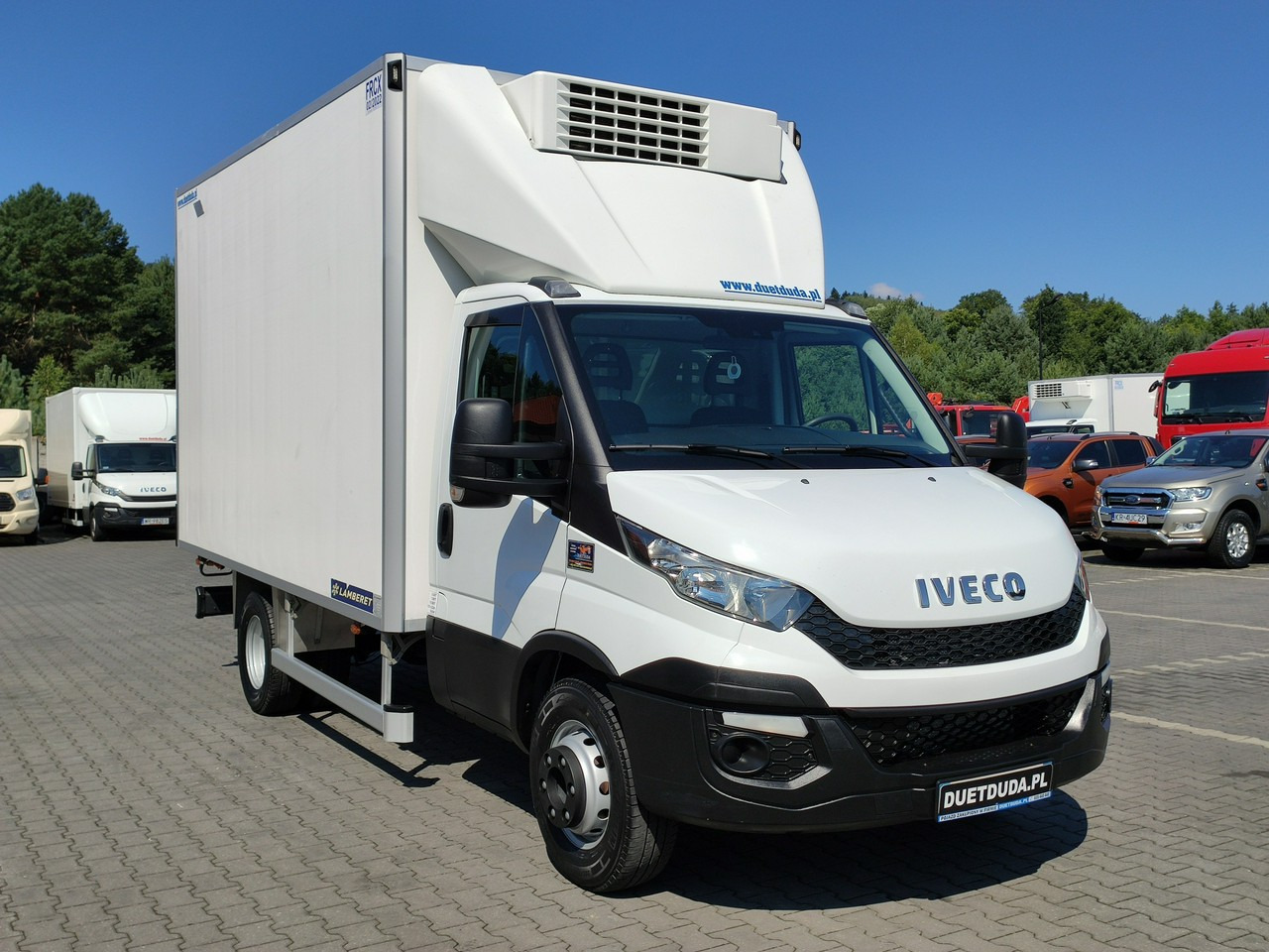 Iveco Daily 70C17 Chłodnia Hakowa / Hakówka Agregat THERMO KING V-500 - Kühltransporter: das Bild 3 Iveco Daily 70C17 Chłodnia Hakowa / Hakówka Agregat THERMO KING V-500 - Kühltransporter: das Bild 3