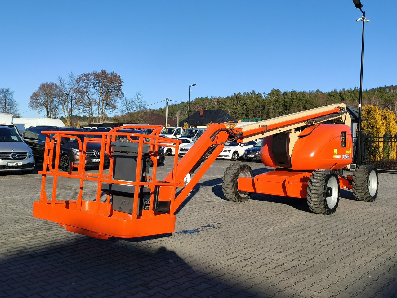 Gelenkarmbühne JLG 600AJ 4x4 PODNOŚNIK PRZEGUBOWY: das Bild 9