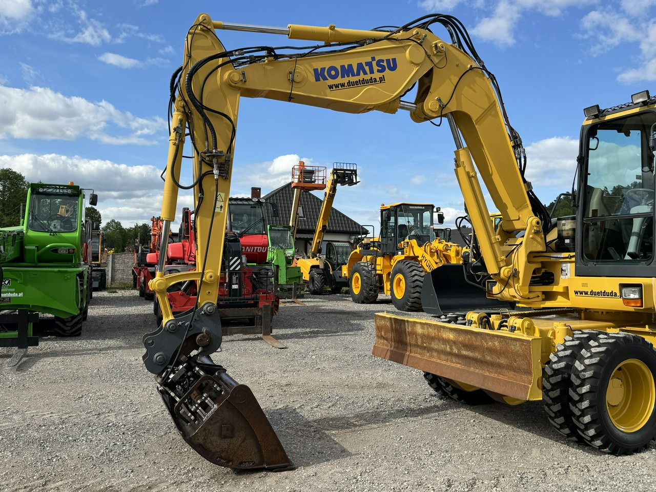 Komatsu PW 98 MR 8 Pług + Podpory 10ton Szybkozłącze - Mobilbagger: das Bild 4 Komatsu PW 98 MR 8 Pług + Podpory 10ton Szybkozłącze - Mobilbagger: das Bild 4