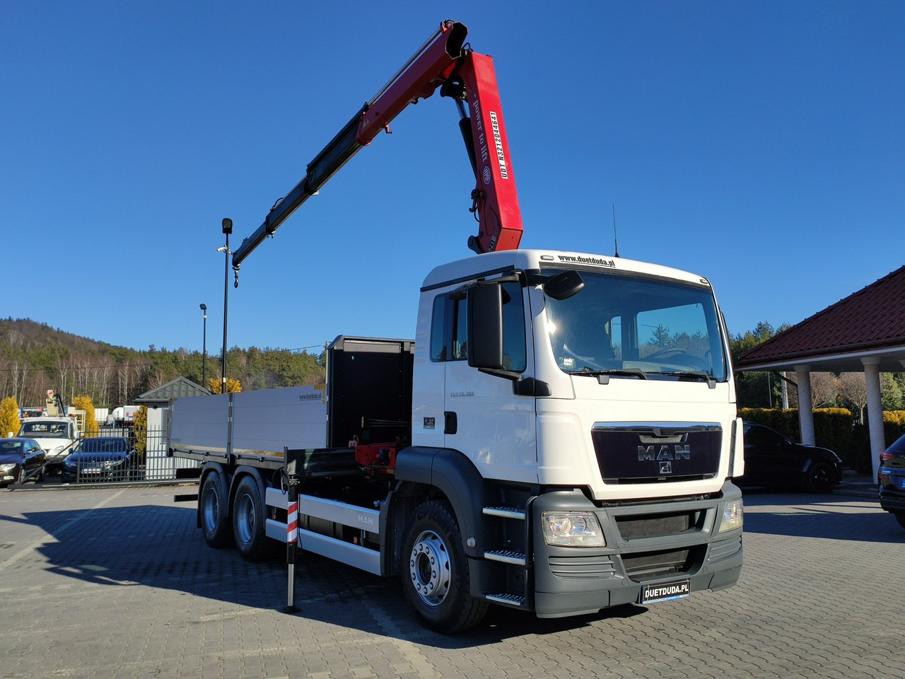 MAN TGS 26.360 6x4 - Pritsche LKW, Autokran: das Bild 3 MAN TGS 26.360 6x4 - Pritsche LKW, Autokran: das Bild 3