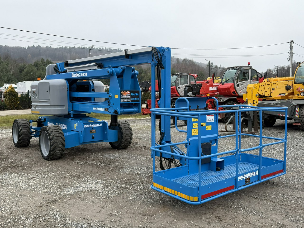 Manitou 200 ATJ Genie Z60/34 PODNOŚNIK PRZEGUBOWY TELEKOPOWY JGL 4x4 4WD - Gelenkarmbühne: das Bild 5 Manitou 200 ATJ Genie Z60/34 PODNOŚNIK PRZEGUBOWY TELEKOPOWY JGL 4x4 4WD - Gelenkarmbühne: das Bild 5