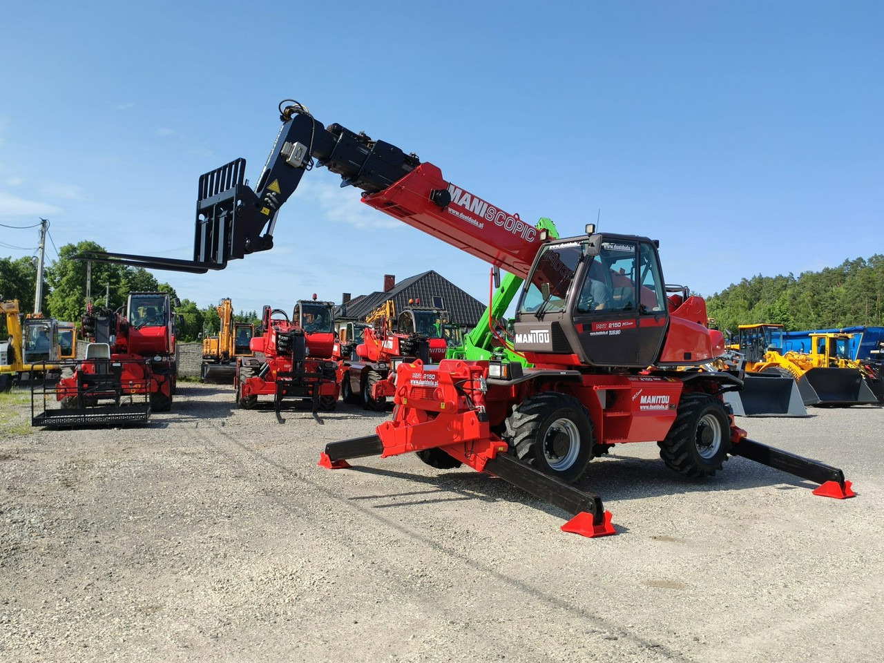 Manitou MRT 2150 ROTO Ładowarka Teleskopowa Obrotowa 2550 1850 1840 - Teleskoplader: das Bild 1 Manitou MRT 2150 ROTO Ładowarka Teleskopowa Obrotowa 2550 1850 1840 - Teleskoplader: das Bild 1