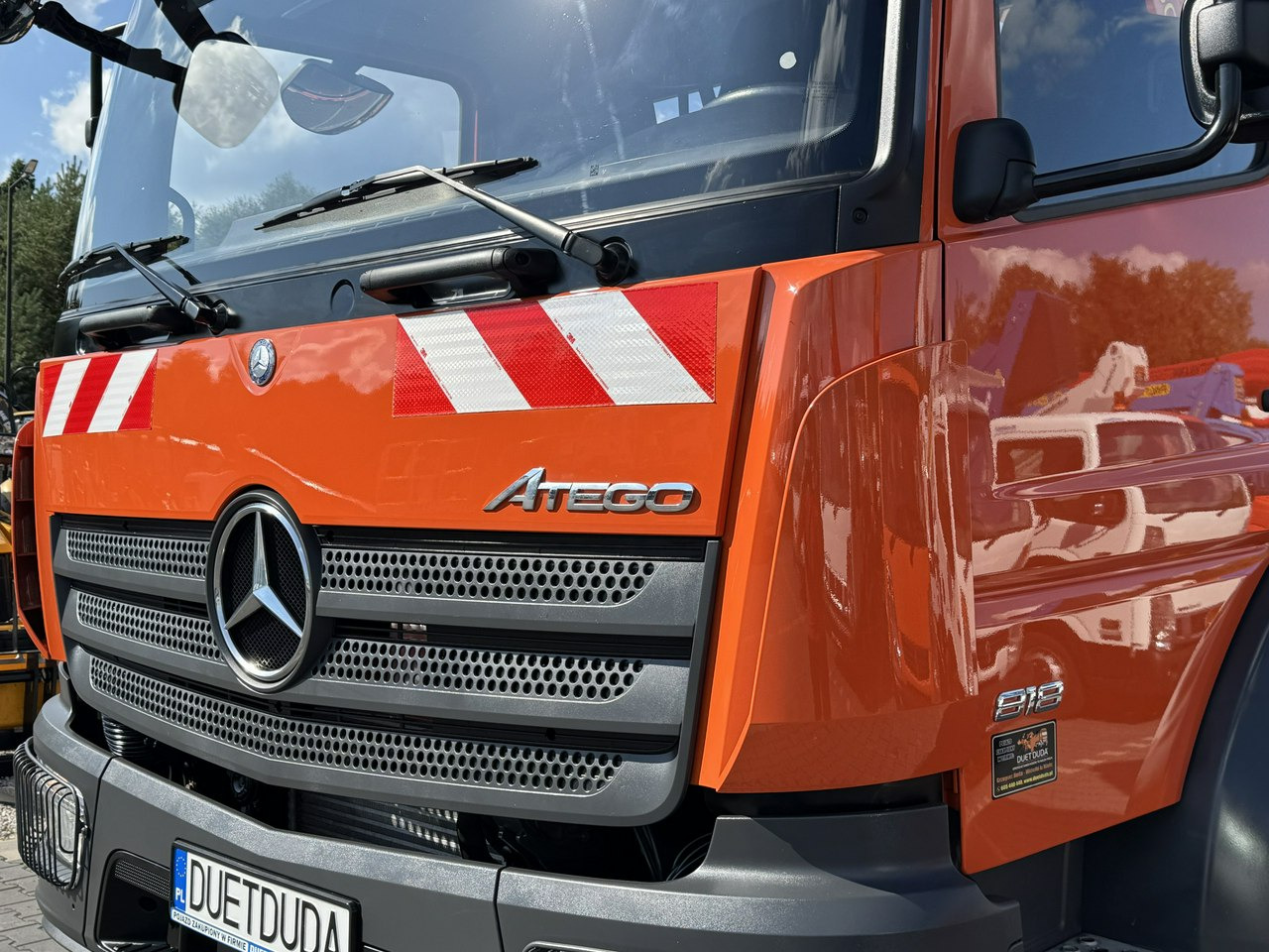 LKW mit Arbeitsbühne Mercedes Atego 818 E6 4x4 Zwyżka PALFINGER P250 BK Podnośnik Koszowy: das Bild 16