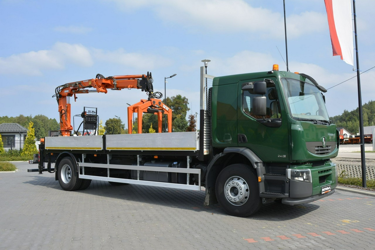 Renault Premium 180.240DXI długość Skrzyni-6.820cm + HDS TEREX TLC 92.2 - Pritsche LKW, Autokran: das Bild 2 Renault Premium 180.240DXI długość Skrzyni-6.820cm + HDS TEREX TLC 92.2 - Pritsche LKW, Autokran: das Bild 2