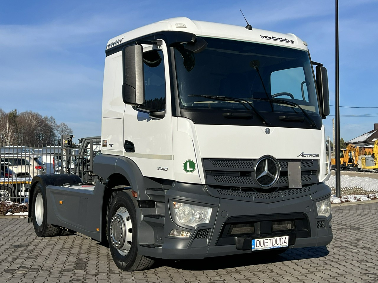 Mercedes ACTROS 1840 Euro 6 ADR HYDRAULIKA Niska Kabina Standard !!! - Sattelzugmaschine: das Bild 3 Mercedes ACTROS 1840 Euro 6 ADR HYDRAULIKA Niska Kabina Standard !!! - Sattelzugmaschine: das Bild 3