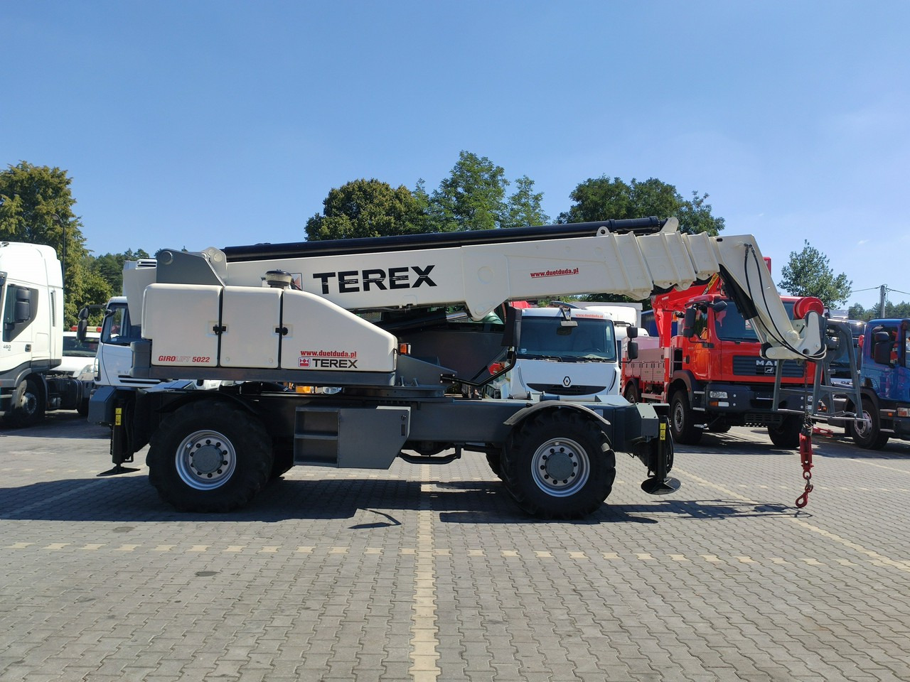 Teleskoplader Terex Lift GTH 5022 ROTO Obrotowa Ładowarka Teleskopowa: das Bild 20