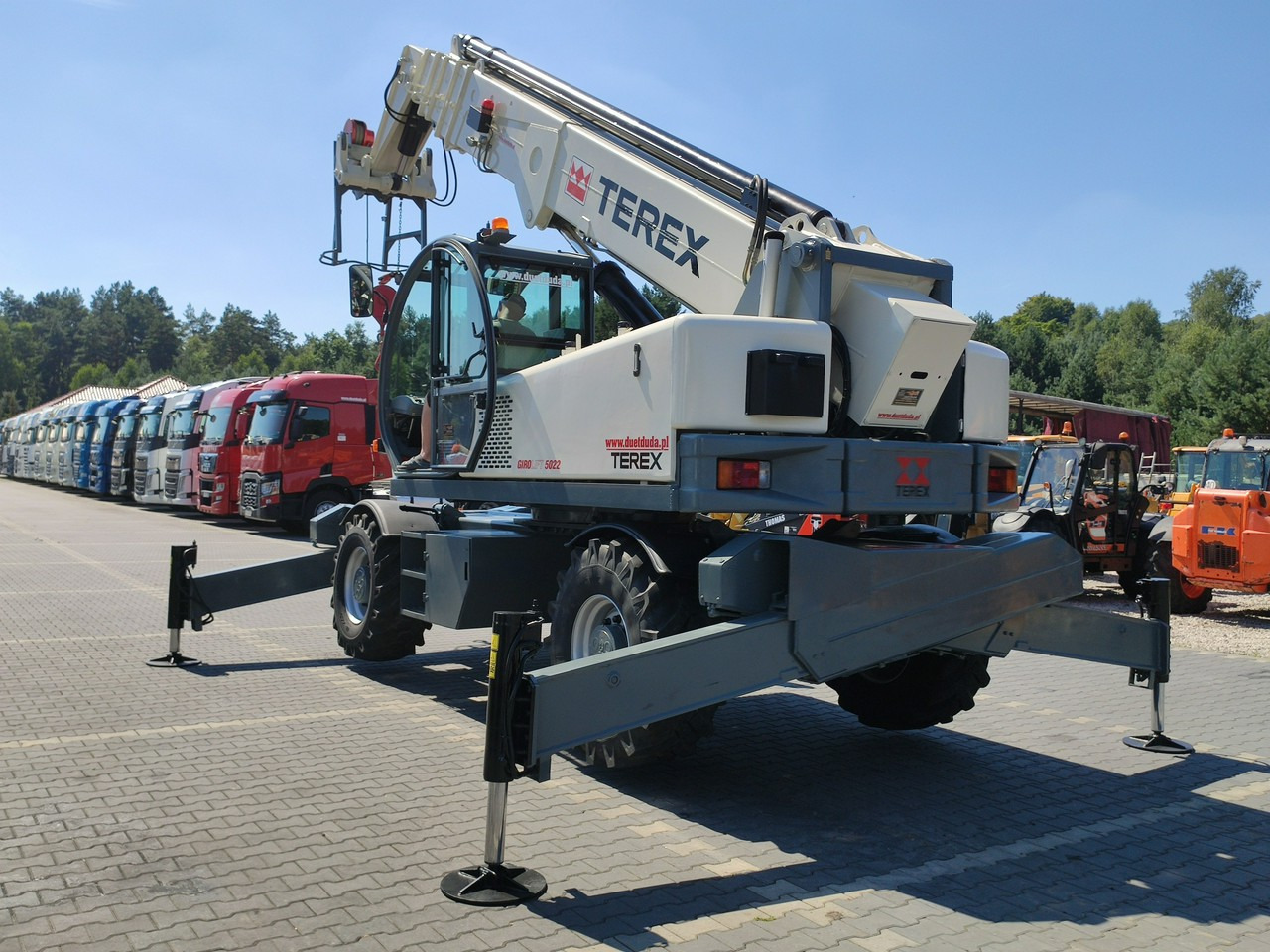 Teleskoplader Terex Lift GTH 5022 ROTO Obrotowa Ładowarka Teleskopowa: das Bild 7