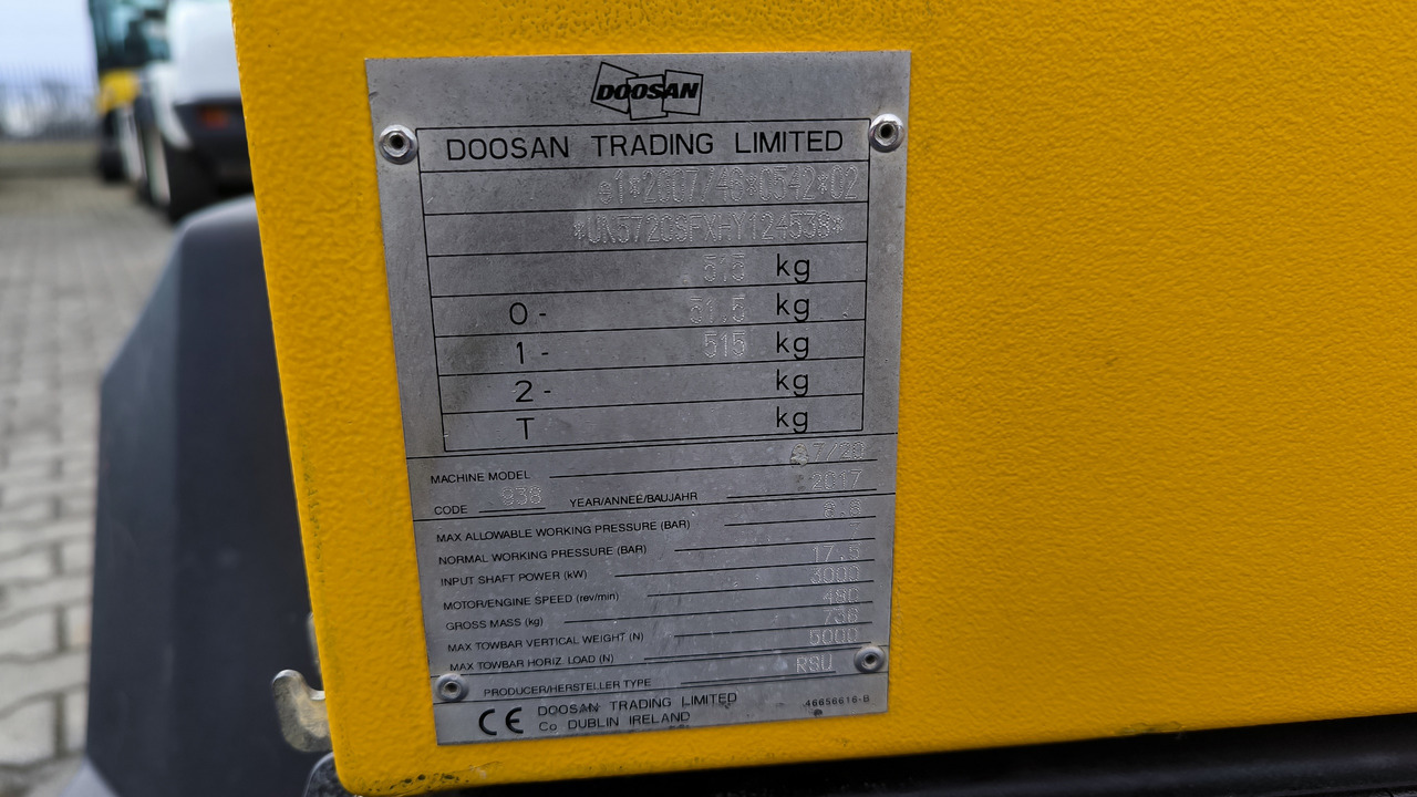 Luftkompressor DOOSAN 7/20: das Bild 7