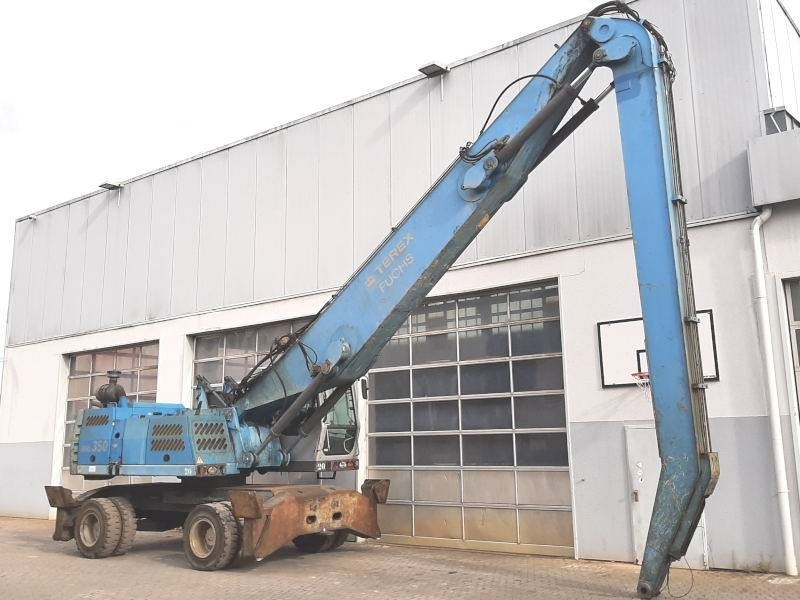 Fuchs MHL 350 D - Umschlagbagger: das Bild 4 Fuchs MHL 350 D - Umschlagbagger: das Bild 4