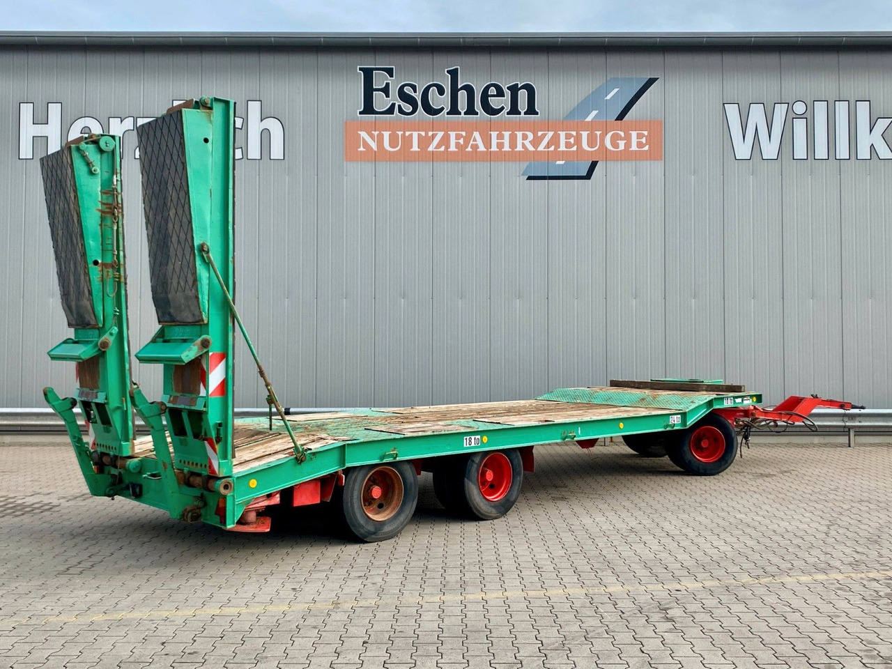 Goldhofer TU3-24/80 Tieflader*Wechselzugauge*Trommelbremse - Tieflader Anhänger: das Bild 4 Goldhofer TU3-24/80 Tieflader*Wechselzugauge*Trommelbremse - Tieflader Anhänger: das Bild 4
