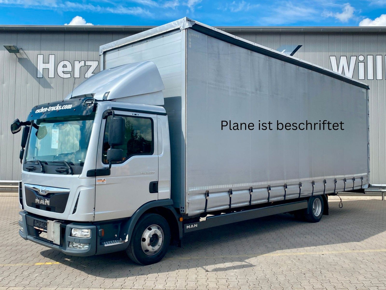MAN TGL 8.220 I Pritsche Plane*Klima*2Tank*Automatik - Plane LKW: das Bild 1 MAN TGL 8.220 I Pritsche Plane*Klima*2Tank*Automatik - Plane LKW: das Bild 1