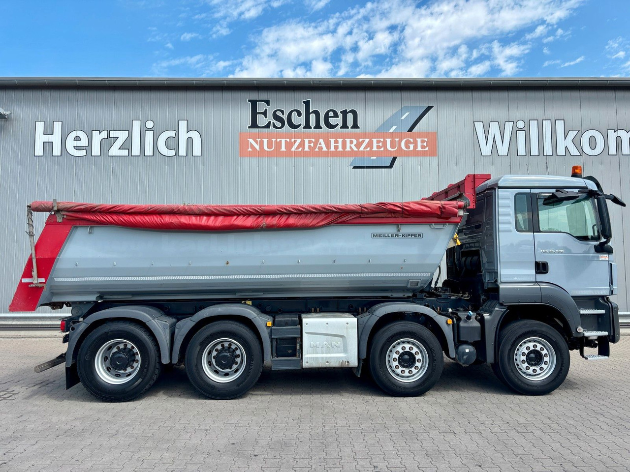 Kipper MAN TGS 35.420 8x4 BL | MEILLER*Rollplane*Navi*Klima: das Bild 7