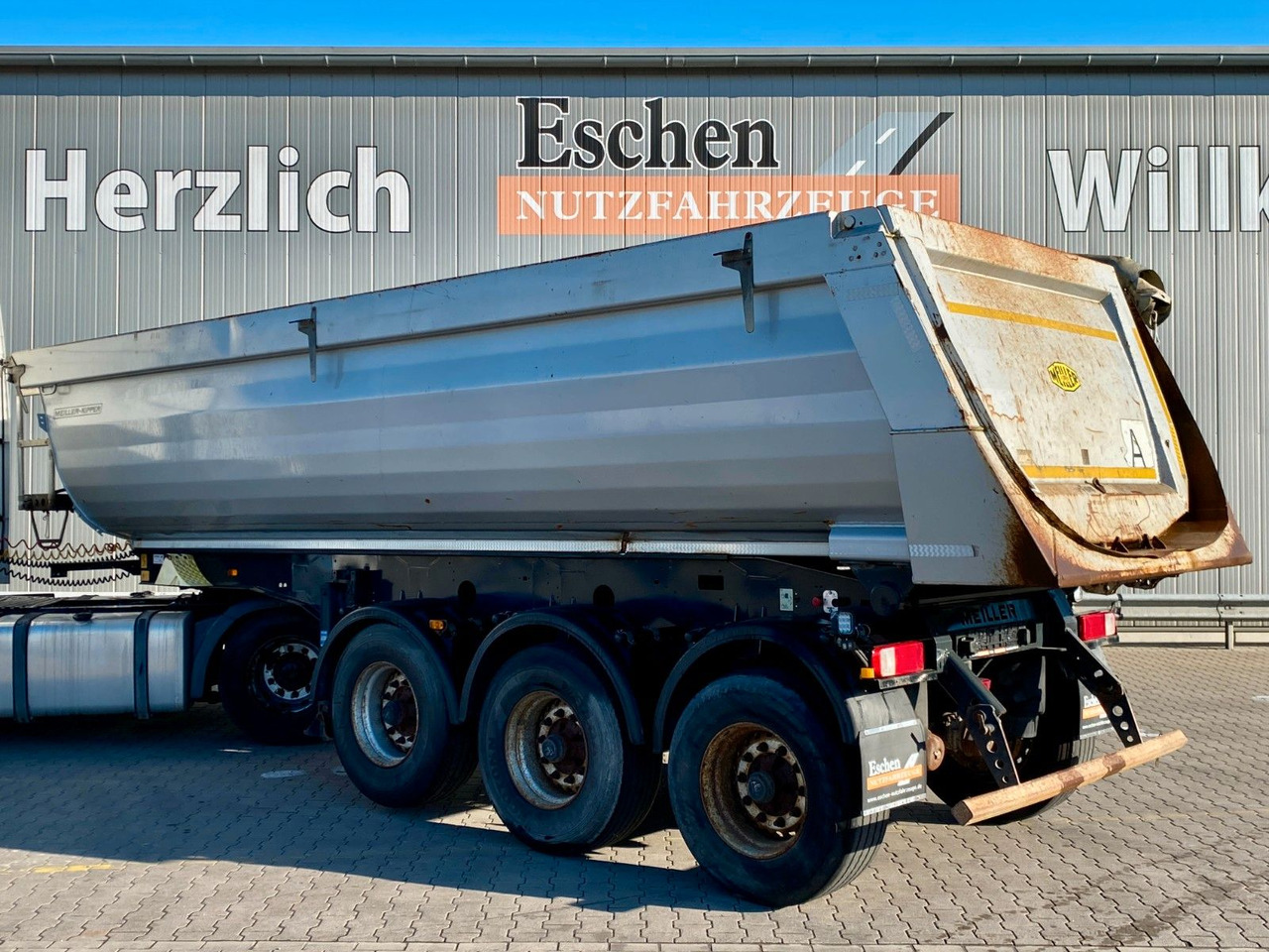 Meiller MHPS 44/3-S | Stahl 25m³*Luft-Lift*Plane*EBS*BPW - Kipper Auflieger: das Bild 3 Meiller MHPS 44/3-S | Stahl 25m³*Luft-Lift*Plane*EBS*BPW - Kipper Auflieger: das Bild 3