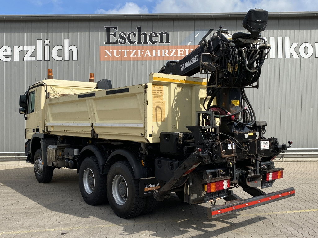 Mercedes-Benz 3344 AK 6x6 / Jonsered 1020 Kran - Kipper, Autokran: das Bild 4 Mercedes-Benz 3344 AK 6x6 / Jonsered 1020 Kran - Kipper, Autokran: das Bild 4