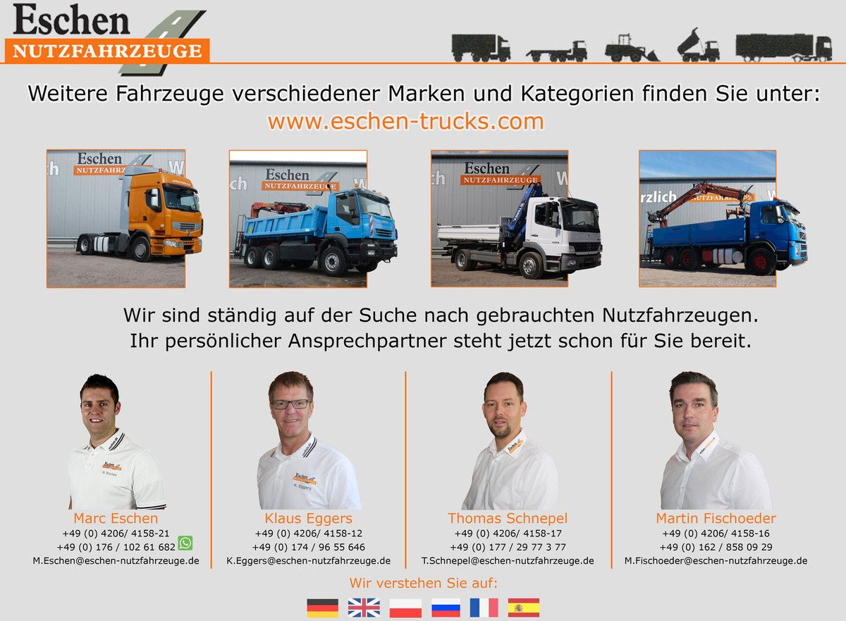 Mercedes-Benz Actros MP5 2542 L|Ohne EZ*Lenkachse*Ladebordwand - Containerwagen/ Wechselfahrgestell LKW: das Bild 4 Mercedes-Benz Actros MP5 2542 L|Ohne EZ*Lenkachse*Ladebordwand - Containerwagen/ Wechselfahrgestell LKW: das Bild 4