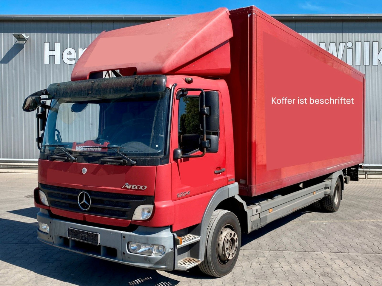 Mercedes-Benz Atego 1224 | BÄR LBW 1,50to*3x Sitze*Klima*AHK - Koffer LKW: das Bild 1 Mercedes-Benz Atego 1224 | BÄR LBW 1,50to*3x Sitze*Klima*AHK - Koffer LKW: das Bild 1