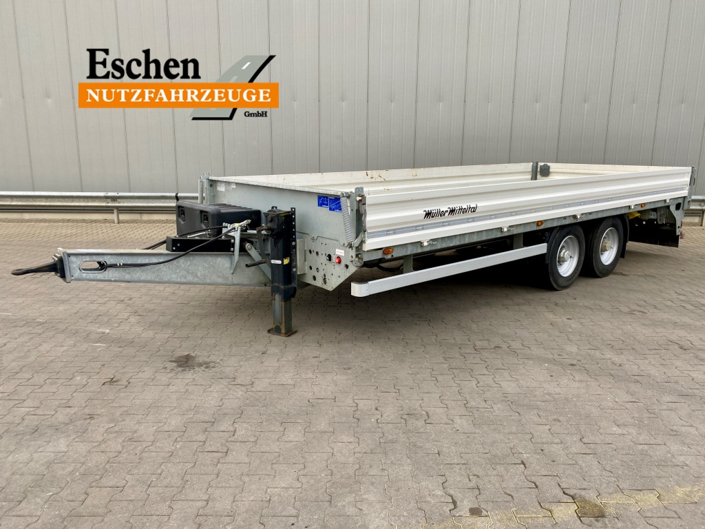 Müller-Mitteltal ETÜ-TA-ER 11,9 - Pritschenanhänger/ Plattformanhänger: das Bild 1 Müller-Mitteltal ETÜ-TA-ER 11,9 - Pritschenanhänger/ Plattformanhänger: das Bild 1