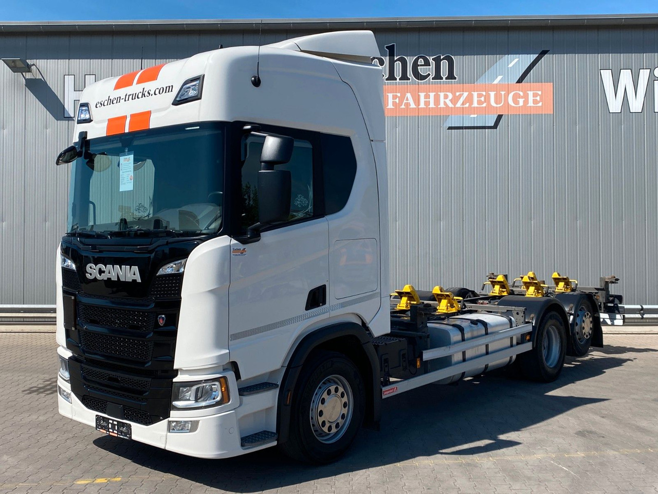 Scania R 450 B 6x2*4 BDF|Retarder*AHK*Lift*SDG Wechsler - Containerwagen/ Wechselfahrgestell LKW: das Bild 1 Scania R 450 B 6x2*4 BDF|Retarder*AHK*Lift*SDG Wechsler - Containerwagen/ Wechselfahrgestell LKW: das Bild 1
