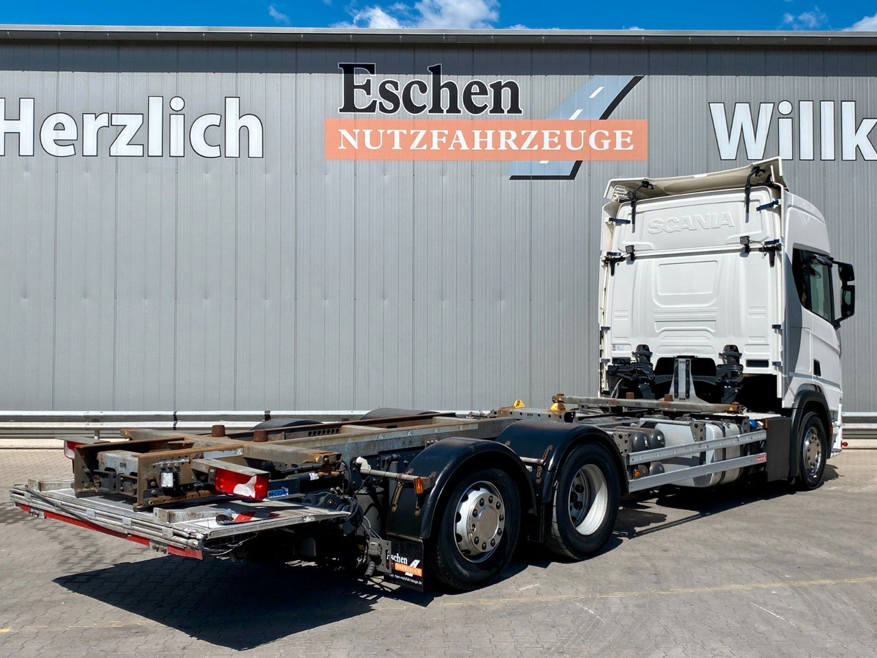 Scania R 450 B 6x2*4 | LBW 1,50to.*AHK*Retarder*Navi*AC - Containerwagen/ Wechselfahrgestell LKW: das Bild 5 Scania R 450 B 6x2*4 | LBW 1,50to.*AHK*Retarder*Navi*AC - Containerwagen/ Wechselfahrgestell LKW: das Bild 5