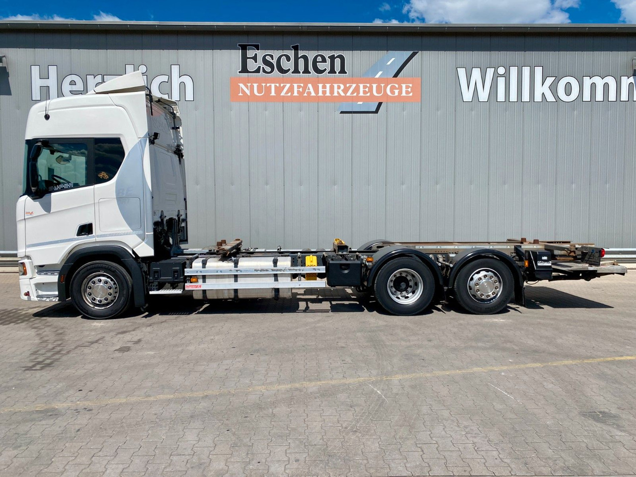 Scania R 450 B 6x2*4 | LBW 1,50to.*AHK*Retarder*Navi*AC - Containerwagen/ Wechselfahrgestell LKW: das Bild 2 Scania R 450 B 6x2*4 | LBW 1,50to.*AHK*Retarder*Navi*AC - Containerwagen/ Wechselfahrgestell LKW: das Bild 2
