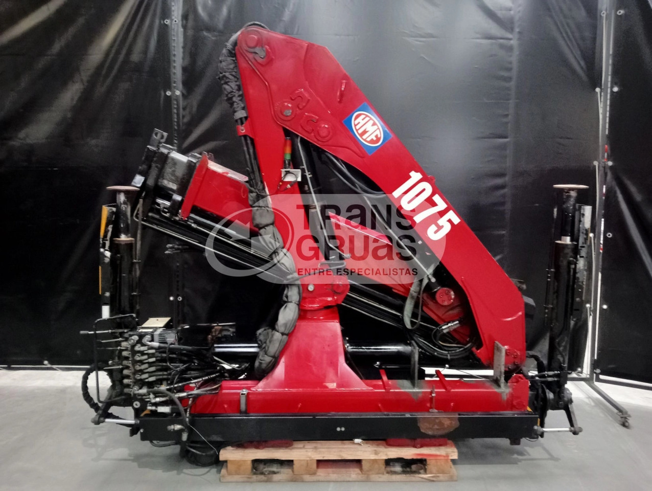 Grúa HMF 1075 K3 - Ladekran für LKW: das Bild 1 Grúa HMF 1075 K3 - Ladekran für LKW: das Bild 1