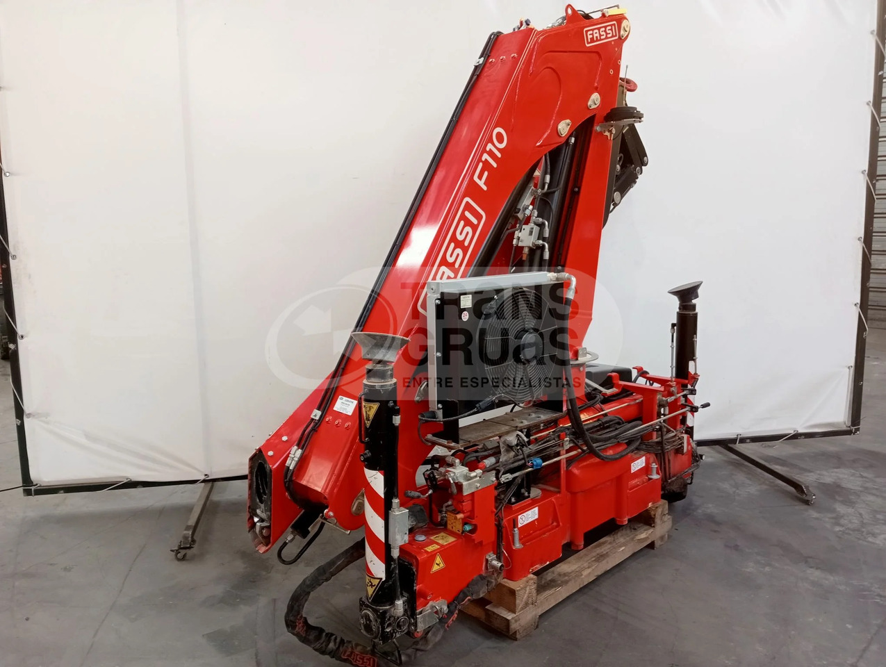 Grúa hidráulica Fassi F110B.0.24 E-ACTIVE - Ladekran: das Bild 2 Grúa hidráulica Fassi F110B.0.24 E-ACTIVE - Ladekran: das Bild 2