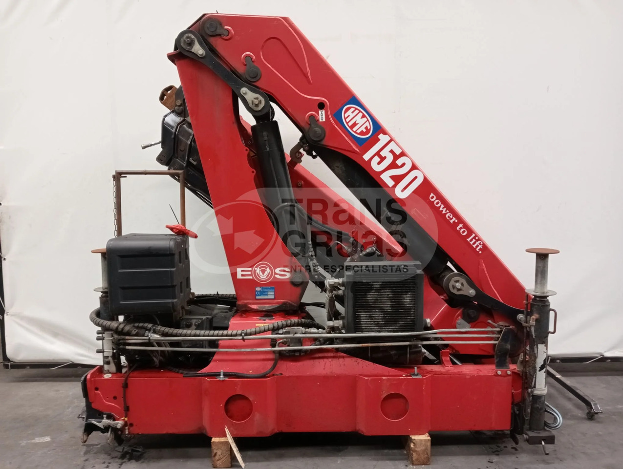 Grúa hidráulica HMF 1520 K4 - Ladekran: das Bild 4 Grúa hidráulica HMF 1520 K4 - Ladekran: das Bild 4