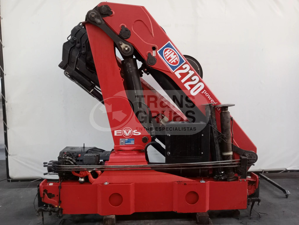 Grúa hidráulica HMF 2120 K4 - Ladekran: das Bild 4 Grúa hidráulica HMF 2120 K4 - Ladekran: das Bild 4