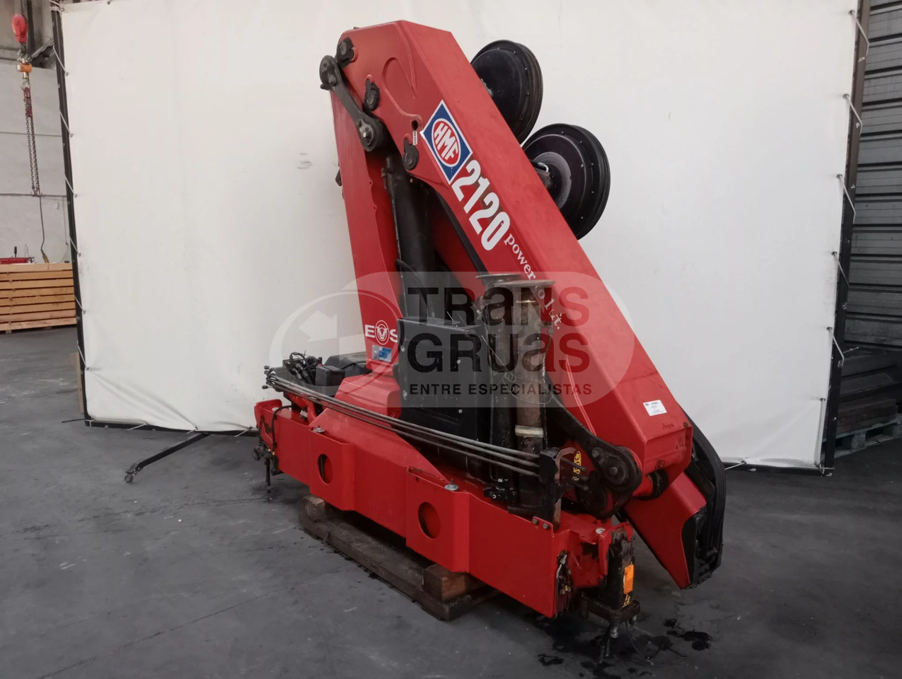 Grúa hidráulica HMF 2120 K4 - Ladekran: das Bild 3 Grúa hidráulica HMF 2120 K4 - Ladekran: das Bild 3