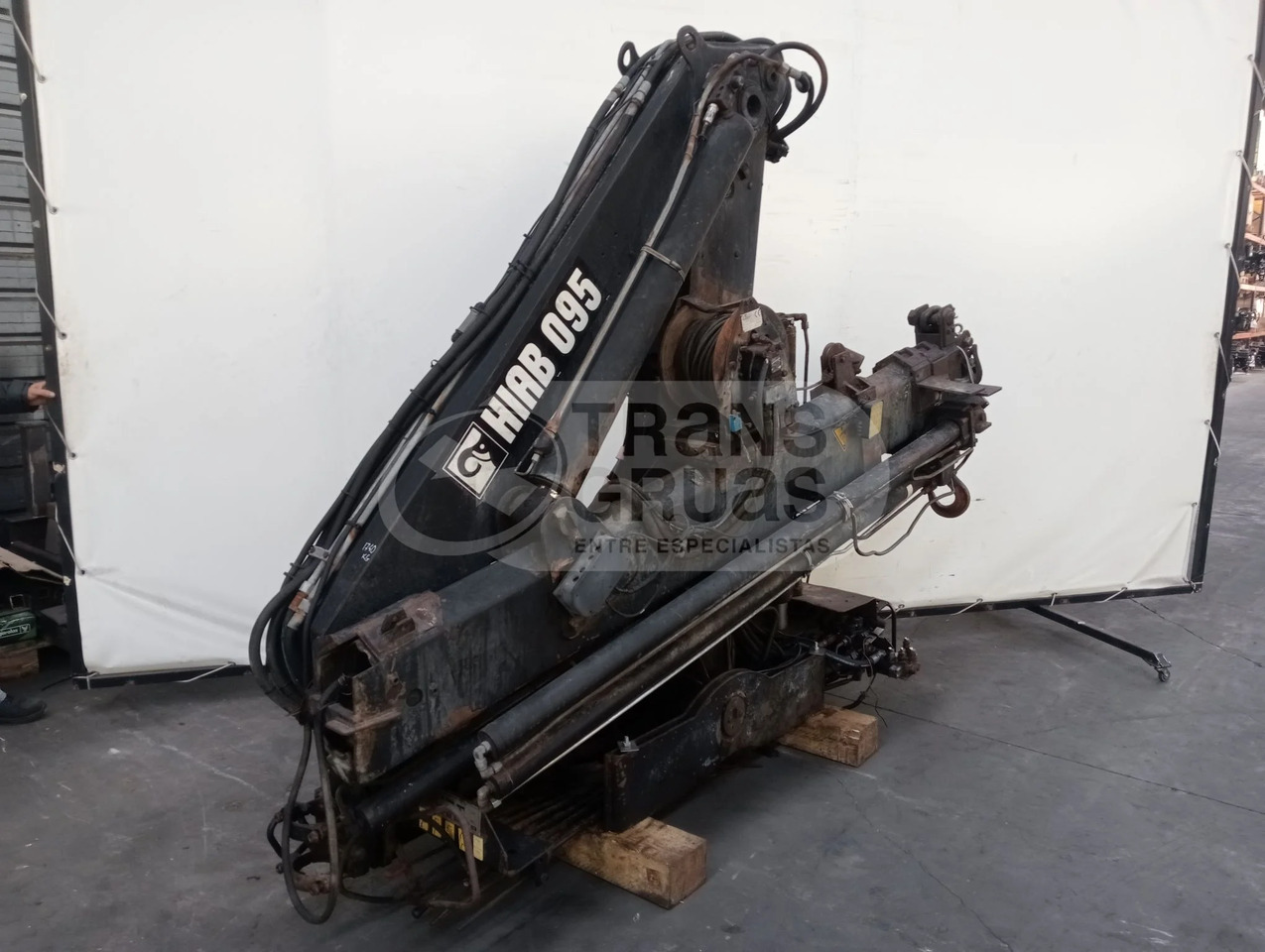 Grúa hidráulica Hiab 095-3 - Ladekran: das Bild 3 Grúa hidráulica Hiab 095-3 - Ladekran: das Bild 3