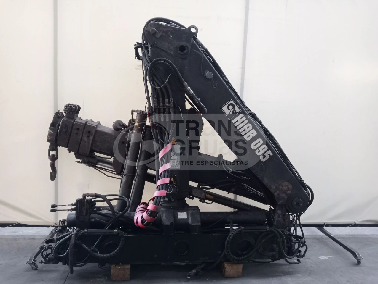 Grúa hidráulica Hiab 095-3 - Ladekran: das Bild 1 Grúa hidráulica Hiab 095-3 - Ladekran: das Bild 1