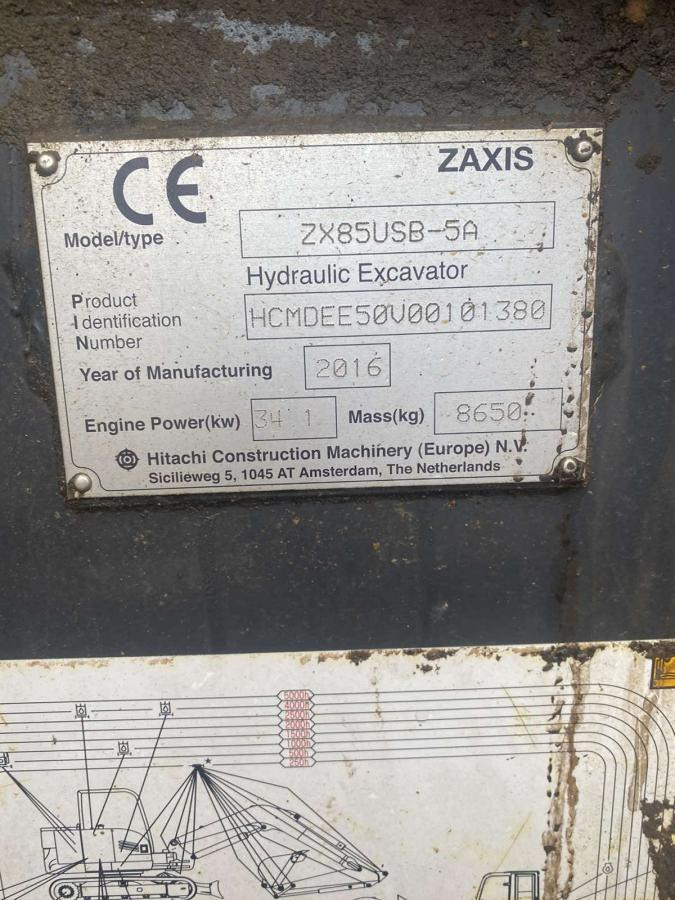 Hitachi ZX85USB-5A - Kettenbagger: das Bild 5 Hitachi ZX85USB-5A - Kettenbagger: das Bild 5