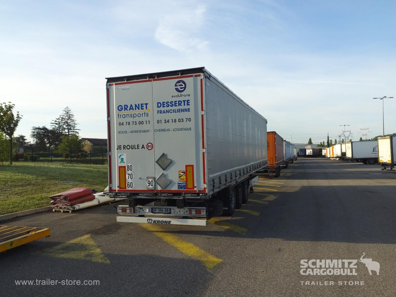 Planenauflieger KRONE Curtainsider Standard: das Bild 10