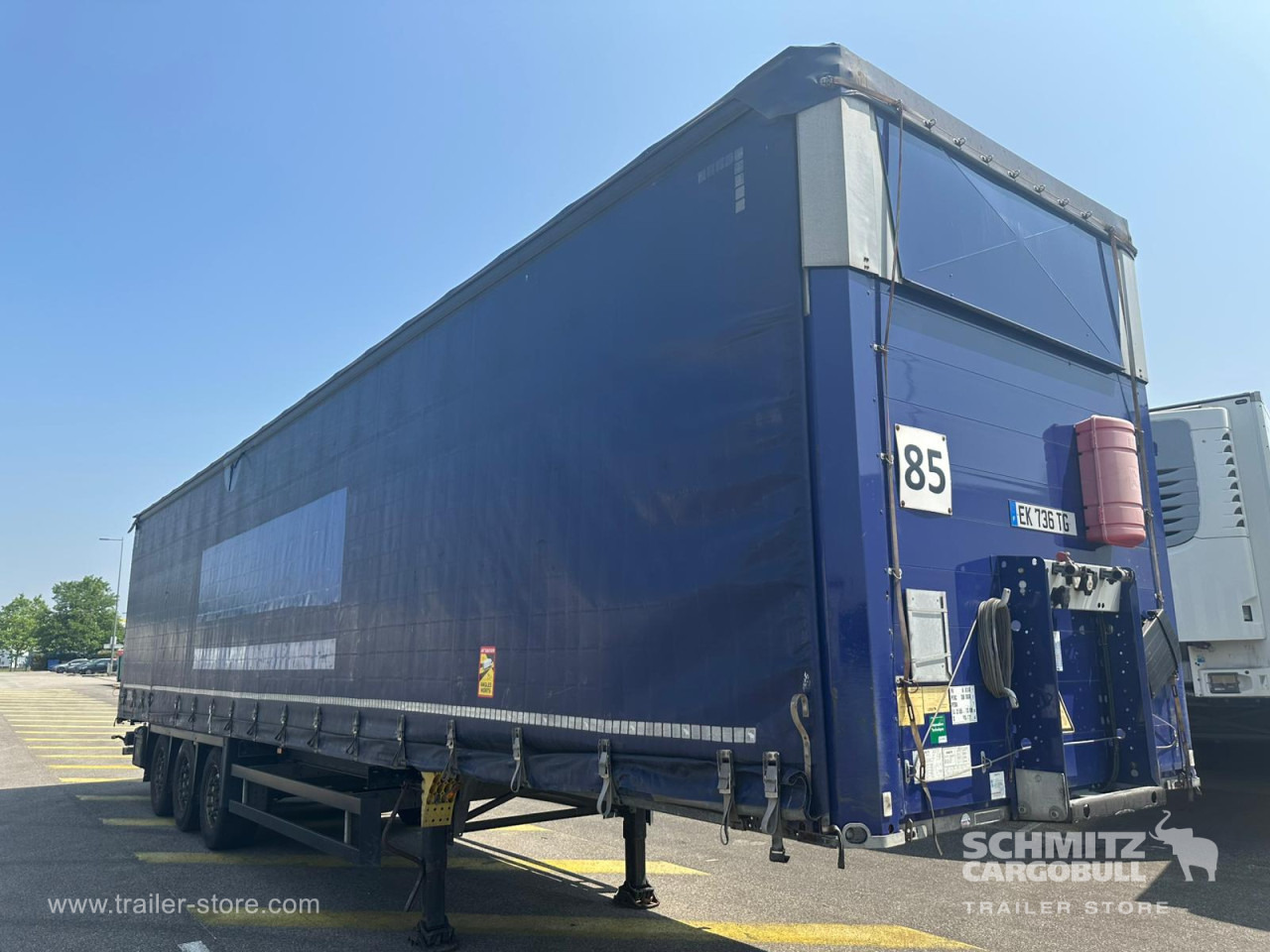 SCHMITZ Curtainsider Mega - Planenauflieger: das Bild 1 SCHMITZ Curtainsider Mega - Planenauflieger: das Bild 1