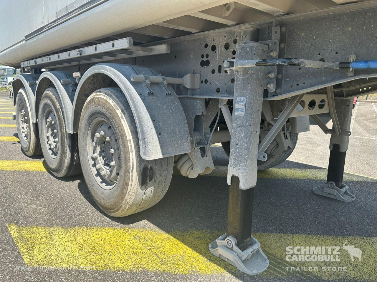 SCHMITZ Tipper Alu-square sided body 27m³ - Kipper Auflieger: das Bild 2 SCHMITZ Tipper Alu-square sided body 27m³ - Kipper Auflieger: das Bild 2