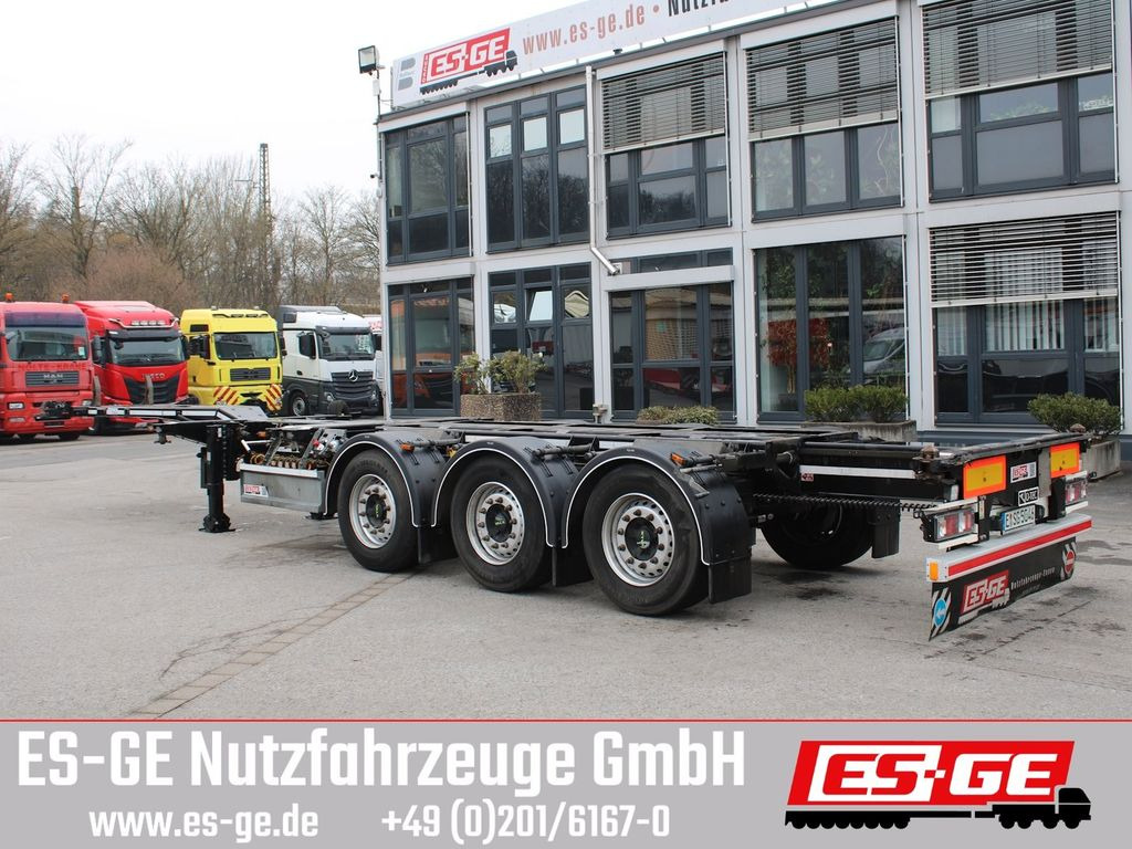 D-TEC 3-Achs-Containerchassis Multi - Container/ Wechselfahrgestell Auflieger: das Bild 1 D-TEC 3-Achs-Containerchassis Multi - Container/ Wechselfahrgestell Auflieger: das Bild 1