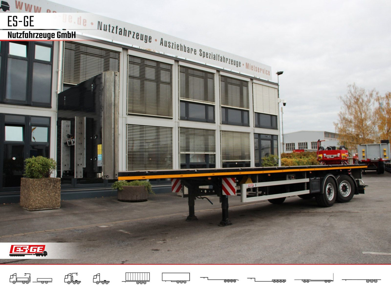 ES-GE 2-Achs-Sattelanhänger - Pritschenauflieger/ Plattformauflieger: das Bild 2 ES-GE 2-Achs-Sattelanhänger - Pritschenauflieger/ Plattformauflieger: das Bild 2