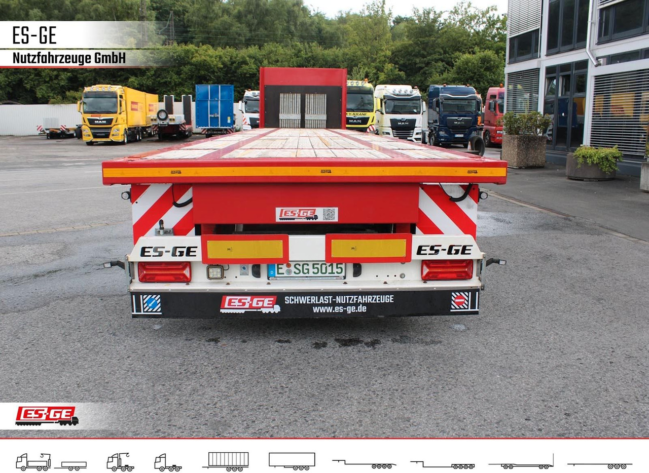 ES-GE 3-Achs Sattelanhänger - Rungen + CV - Pritschenauflieger/ Plattformauflieger: das Bild 2 ES-GE 3-Achs Sattelanhänger - Rungen + CV - Pritschenauflieger/ Plattformauflieger: das Bild 2