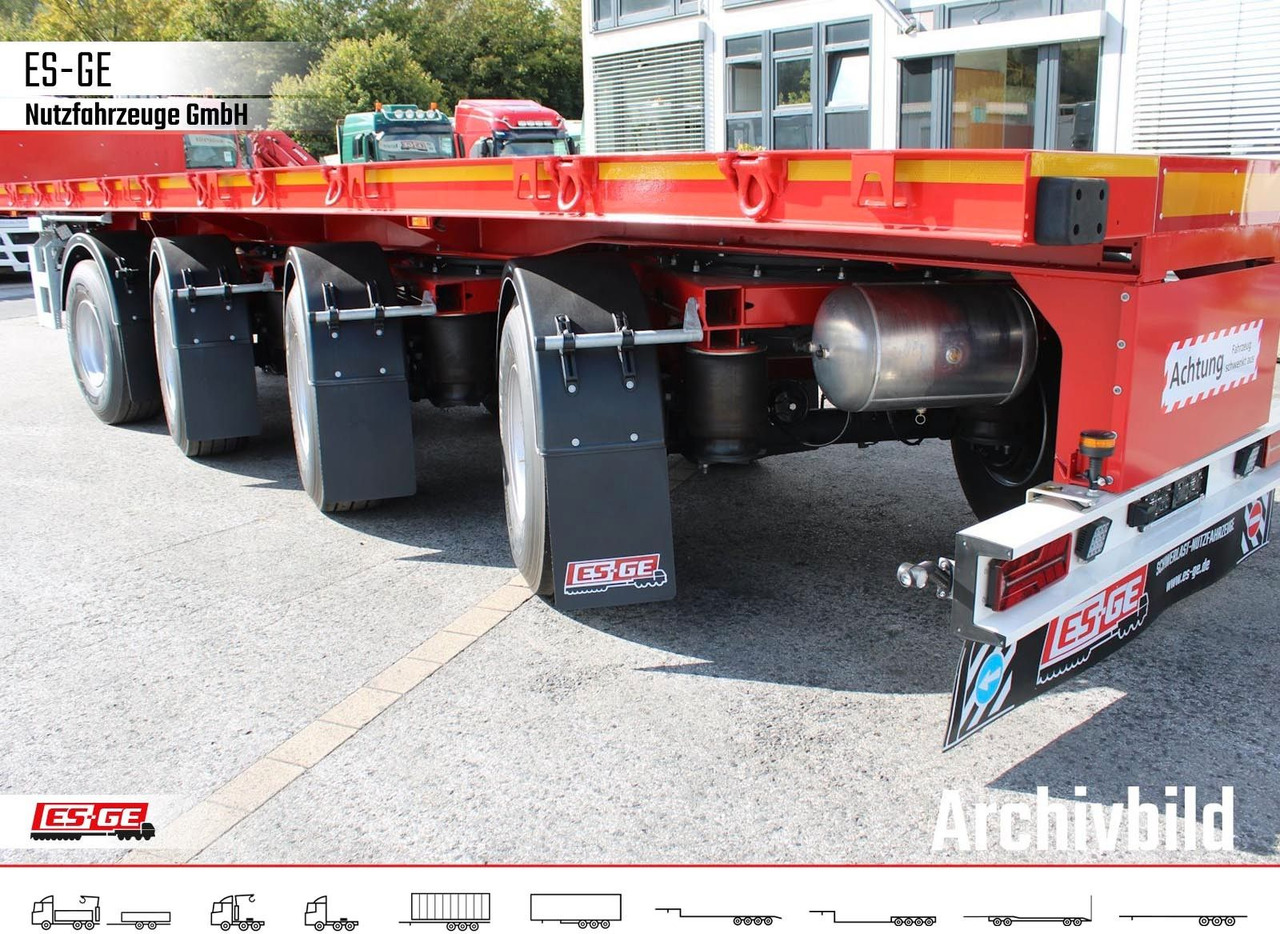 ES-GE 4-Achs-Ballastauflieger - Pritschenauflieger/ Plattformauflieger: das Bild 2 ES-GE 4-Achs-Ballastauflieger - Pritschenauflieger/ Plattformauflieger: das Bild 2