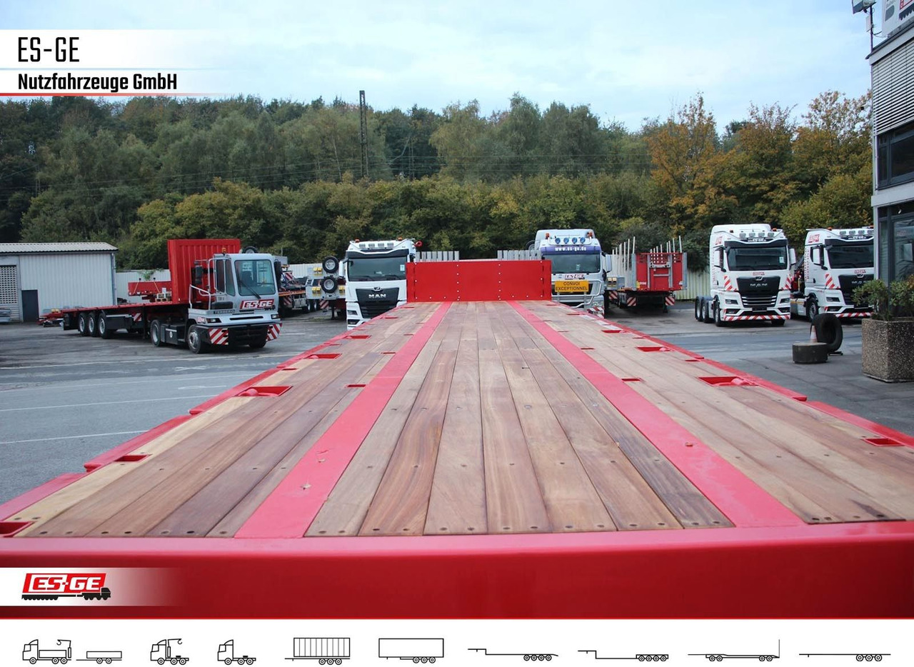 ES-GE 5-Achs-Ballastauflieger - Pritschenauflieger/ Plattformauflieger: das Bild 5 ES-GE 5-Achs-Ballastauflieger - Pritschenauflieger/ Plattformauflieger: das Bild 5