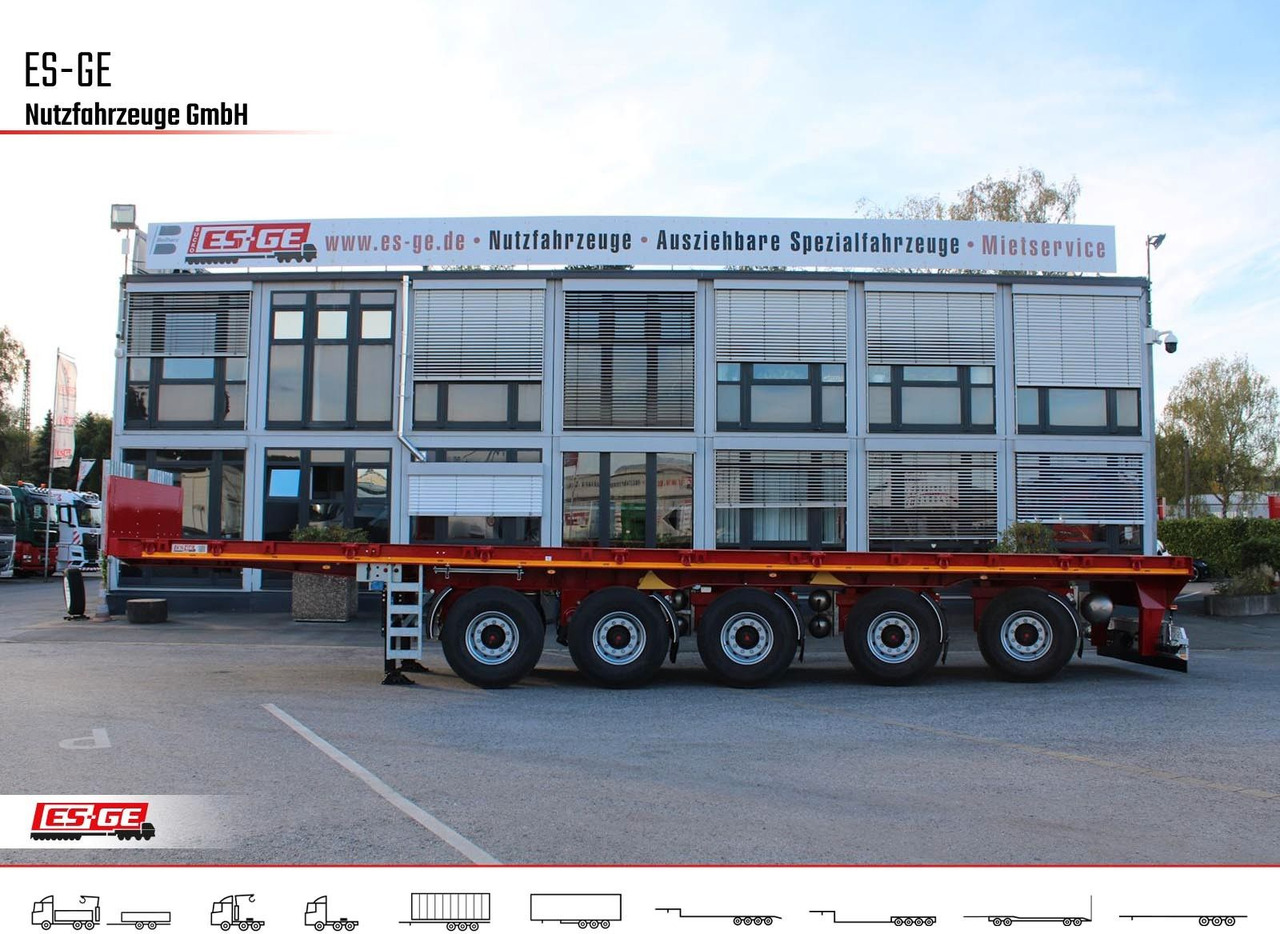 ES-GE 5-Achs-Ballastauflieger - Pritschenauflieger/ Plattformauflieger: das Bild 2 ES-GE 5-Achs-Ballastauflieger - Pritschenauflieger/ Plattformauflieger: das Bild 2