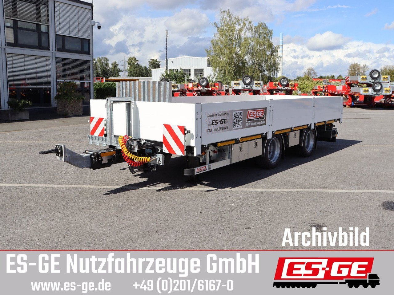 ES-GE Tandemanhänger - CV - Pritschenanhänger/ Plattformanhänger: das Bild 2 ES-GE Tandemanhänger - CV - Pritschenanhänger/ Plattformanhänger: das Bild 2