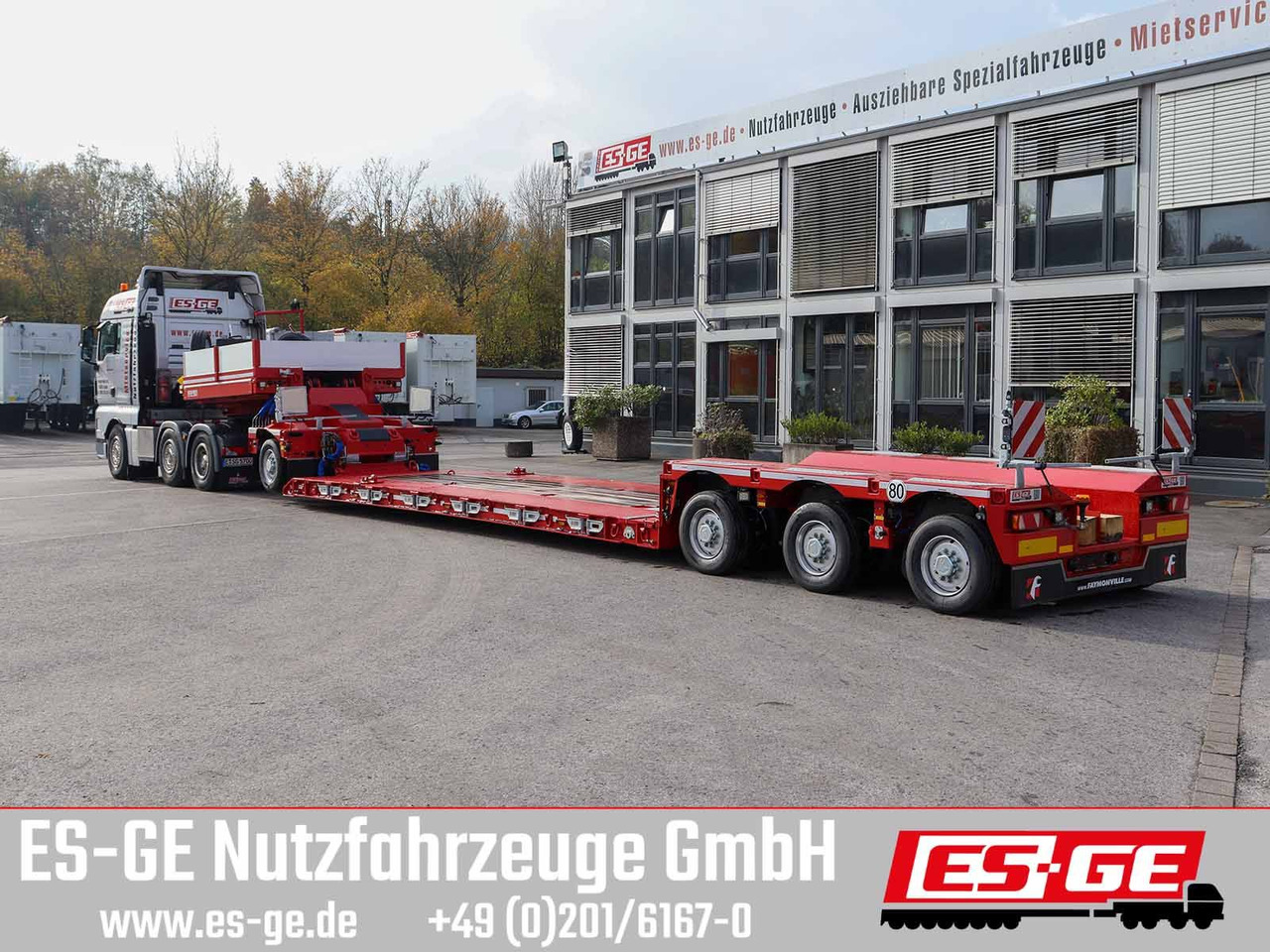 Faymonville Gigamax Tiefbett 1+3 - Tieflader Auflieger: das Bild 1 Faymonville Gigamax Tiefbett 1+3 - Tieflader Auflieger: das Bild 1