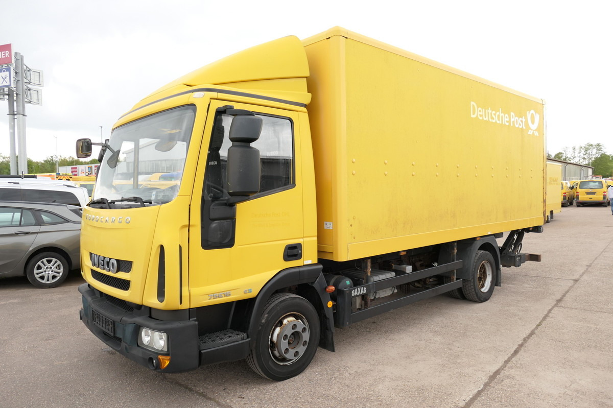 IVECO EuroCargo ML 75 E 16 P LBW LUFT AUTOMATIK EURO-5 - Koffer LKW: das Bild 1 IVECO EuroCargo ML 75 E 16 P LBW LUFT AUTOMATIK EURO-5 - Koffer LKW: das Bild 1