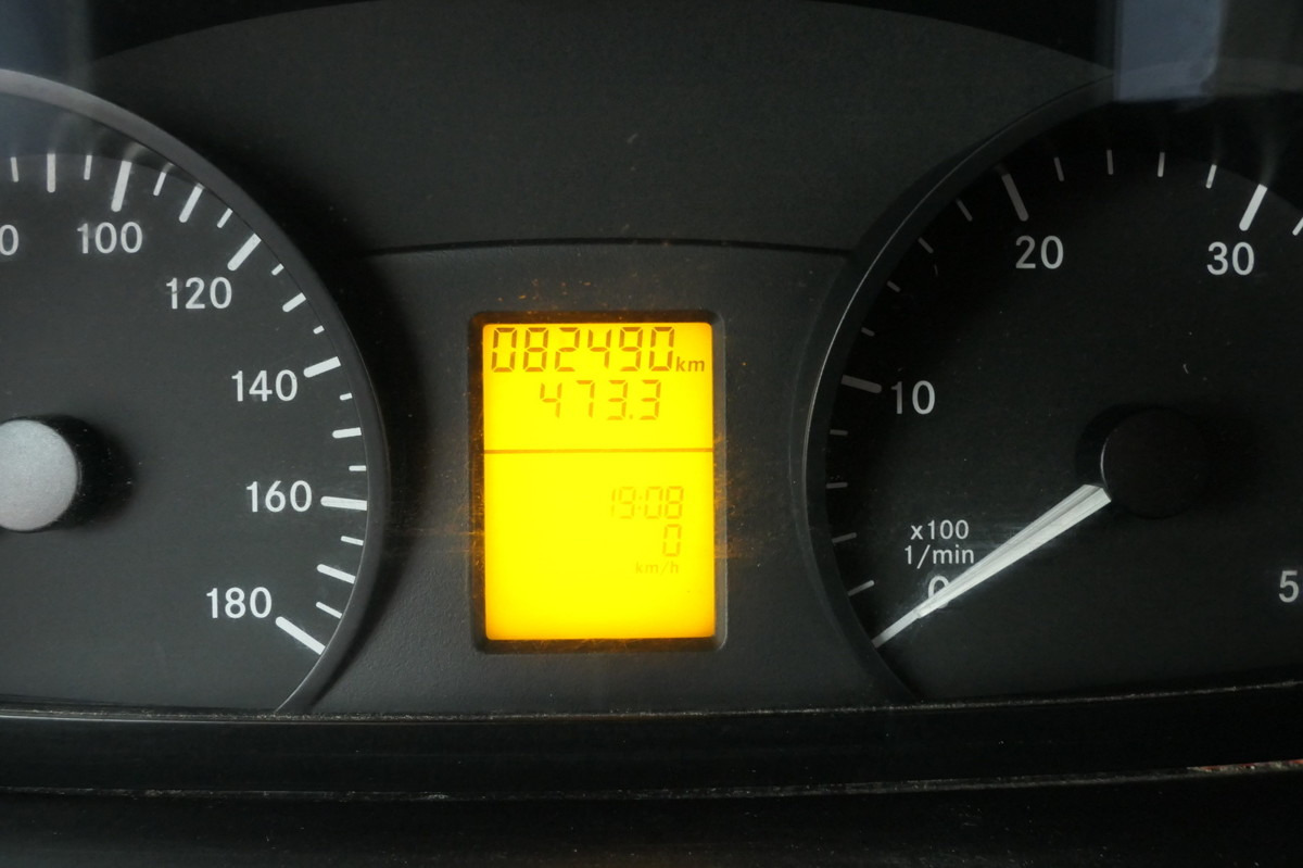 Koffer Transporter MERCEDES-BENZ SPRINTER 310 CDI MAXI EURO-5 KOFFER REGALE KAMER: das Bild 13